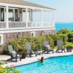 LUE BONA Modern Adirondack Chair - Dark Gray