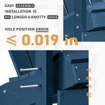 Navy Blue Weather-Resistant Adirondack Patio Chairs