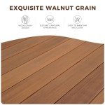 Expandable Outdoor Dining Table for 6-10 People