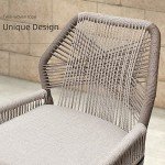 Purple Leaf Set of 4 Outdoor Bar Stools