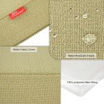 Ginger Yellow Outdoor Chair Cushions - 2 Pack