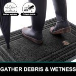 Heavy Duty Non-Slip Indoor/Outdoor Doormat 29x17