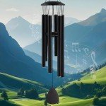 Large Aluminum Wind Chimes for Patio Decor