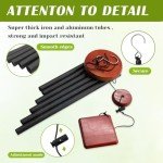 Small Outdoor Wind Chimes with 6 Tuned Tubes