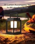 Solar Outdoor Table Lamp for Patio and Camping