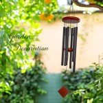 Small Outdoor Wind Chimes with 6 Tuned Tubes