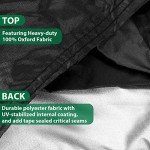 Extra Large Waterproof Patio Furniture Covers 124"x63