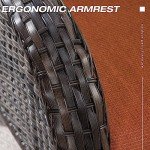 Joyside 3-Seater Wicker Outdoor Patio Sofa