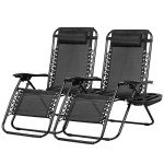 Adjustable Zero Gravity Recliners with Cup Holder