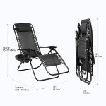 Adjustable Zero Gravity Recliners with Cup Holder