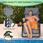 Set of 2 Zero Gravity Lounge Chairs