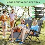 Set of 2 Zero Gravity Lounge Chairs