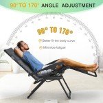 Set of 2 Zero Gravity Lounge Chairs