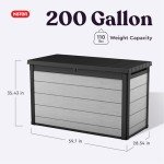 Keter Denali 200 Gallon Outdoor Storage Deck Box