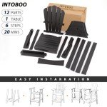 Adirondack Bar Stool Set with Tray - Navy