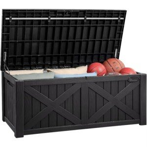 YITAHOME 120 Gallon Waterproof Deck Storage Box