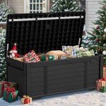YITAHOME 120 Gallon Waterproof Storage Deck Box