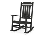 Black POLYWOOD Presidential Rocking Chair