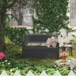 70 Gallon Outdoor Storage Bench Deck Box