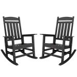 Oversized Outdoor Rocking Chair Set of 2
