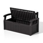 70 Gallon Water-Resistant Outdoor Storage Bench