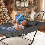 SUNCREAT Heavy Duty Free Standing Patio Hammock