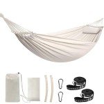 Chihee Portable Cotton Hammock for Outdoor Relaxation