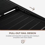 9-Piece Outdoor Dining Set with Swivel Chairs