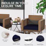 Waterproof Outdoor Patio Chair Cushions Set of 2