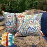 Melody Elephant Decorative Throw Pillows - Set of 2