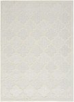 Ivory/White 6' x 9' Moroccan Area Rug
