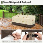 Waterproof Outdoor Couch Cover for 3-Seater