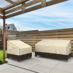 Waterproof Outdoor Couch Cover for 3-Seater