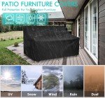 Waterproof 3-Seater Patio Sofa Cover - Heavy Duty