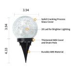 Solar Globe Lights for Patio and Garden Decor