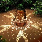 Hummingbird Solar Lantern: Outdoor Hanging LED Decor