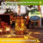 Hummingbird Solar Lantern: Outdoor Hanging LED Decor