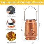 Hummingbird Solar Lantern: Outdoor Hanging LED Decor