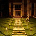 Solar Pathway Lights - 8 Pack Outdoor Set