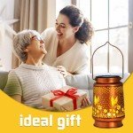 Hummingbird Solar Lantern: Outdoor Hanging LED Decor