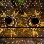 Hummingbird Solar Lantern: Outdoor Hanging LED Decor