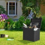 YITAHOME 32 Gallon Outdoor Storage Deck Box