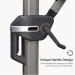 10' x 10' Champagne Square Patio Umbrella