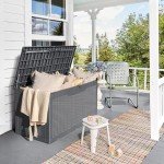 Devoko 97 Gallon Waterproof Outdoor Storage Box