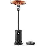 48,000 BTU Propane Patio Heater with Table Design