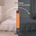 9-Level Outdoor Patio Heater for Garages & Backyards