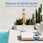 SereneLife 1500W Electric Infrared Patio Heater