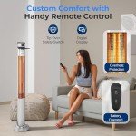 SereneLife 1500W Electric Infrared Patio Heater