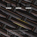 Modern Wicker Dining Chairs Set of 6