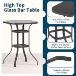 5-Piece All-Weather Patio Bistro Set